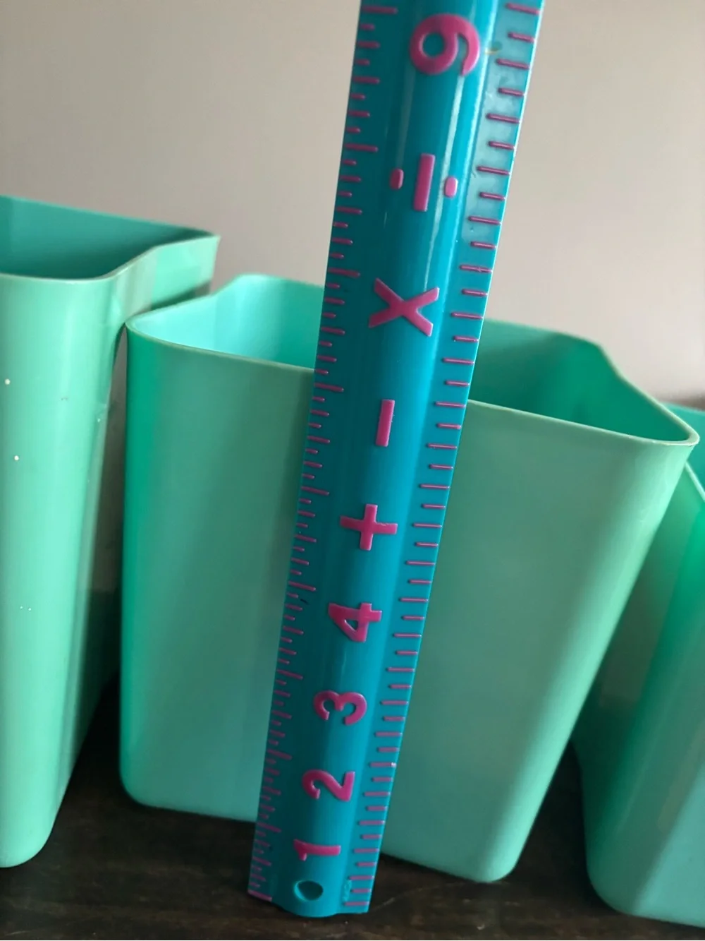 1950s Turquoise Canister Set